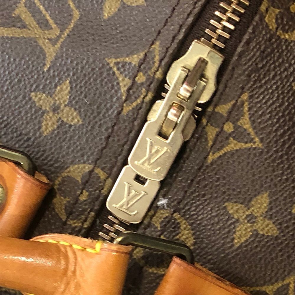 Auth LOUIS VUITTON Monogram Keepall Boston Weekend Travel Bag LV 50 MB0990 - Picture 11 of 15